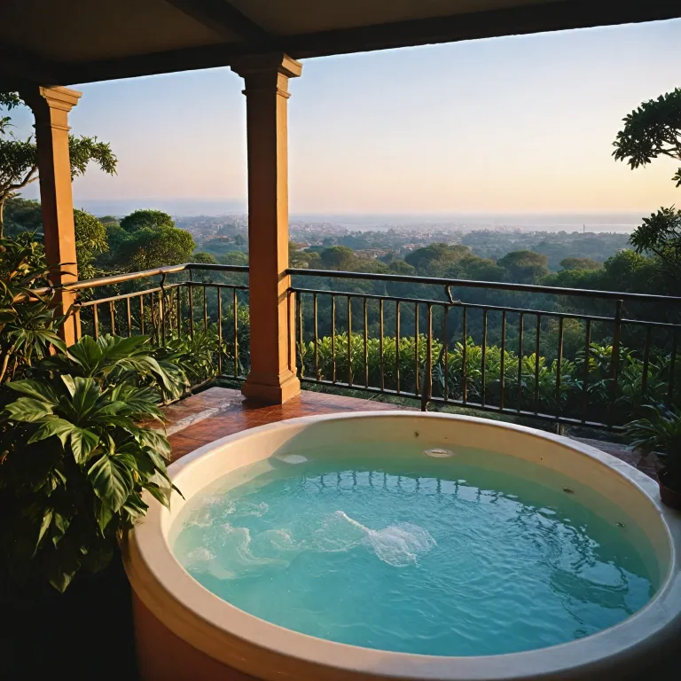 Experience a hotel with a hot tub on the balcony for your Costa Rica getaway